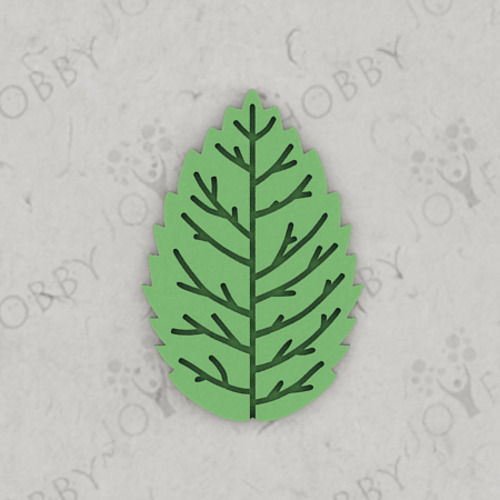 [3D쿠키커터] 잎 쿠키커터 Leaf-02 / 나뭇잎 / 낙엽 / 식물 / 잎모양 / 쿠키커터제작