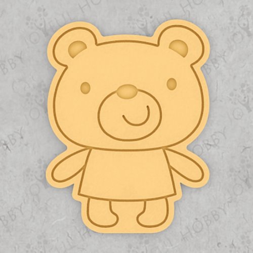 동물 쿠키커터 - 웃고 있는 곰 친구 CRA064 / 모양틀 / 쿠키틀 / 맞춤주문제작