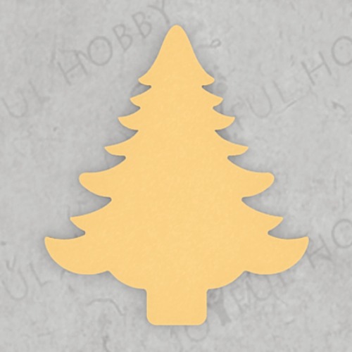 프레임 쿠키커터 - 크리스마스 트리 모양 커터 틀 SHA040 / 나무 모양 쿠키 틀 / 아이싱 / 주문제작 쿠키커터