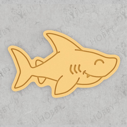 귀여운 상어 쿠키커터 CRAF005 / 바다 물속 동물 / 모양틀 / 쿠키틀 / 아이싱 / 쿠키커터 제작