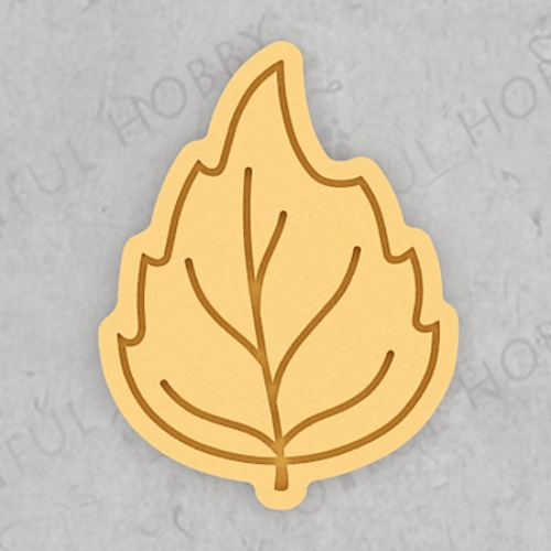 가을 쿠키커터 - 나뭇잎 모양 쿠키커터 TGD020 / 낙엽 / 쿠키틀 / 모양틀 / 아이싱 / 쿠키커터제작 / 3D쿠키커터 주문제작