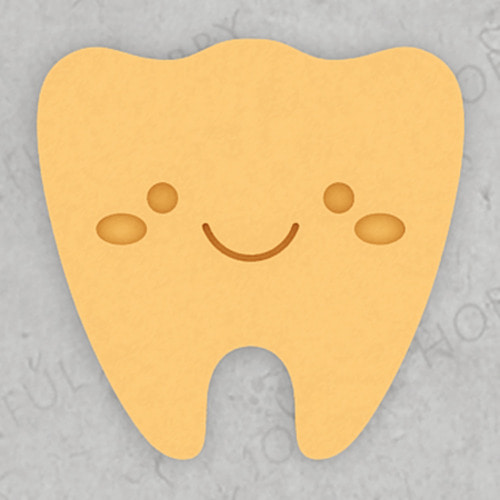 [이빨모양쿠키커터] 귀여운 치아(이빨) 모양 A (ETC001) /이빨모양쿠키틀/어금니모양/쿠키스탬프/스텐실/아이싱/맞춤주문제작/3D쿠키커터/쿠키만들기