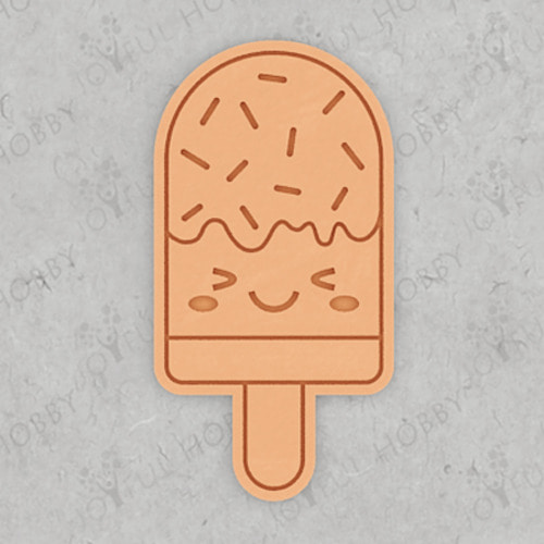 초콜렛 아이스크림 쿠키커터 (FDSC027) /3D쿠키커터/쿠키만들기/모양틀/쿠키틀/쿠키스탬프/스텐실/아이싱/맞춤주문제작