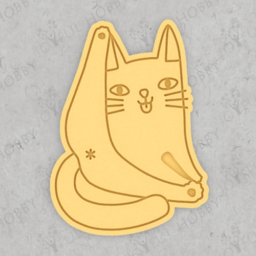 동물 쿠키커터 - 그루밍 고양이 CRA036 / 쿠키틀 / 모양틀 / 스탬프 / 아이싱 / 3D 쿠키커터 제작