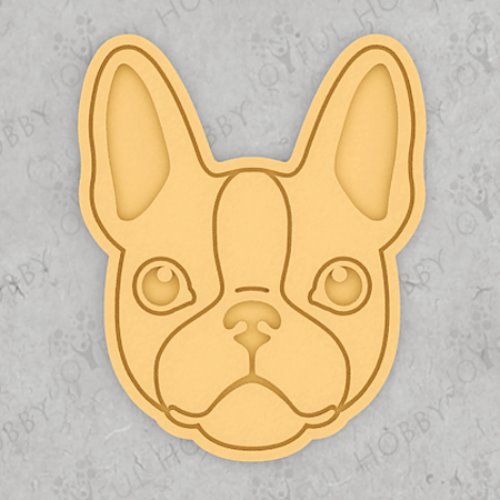 동물 쿠키커터 - 귀여운 프렌치 불독 CRA091 / 강아지 / 개 / 모양틀 / 쿠키틀 / 맞춤주문제작