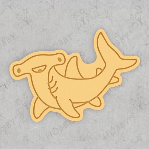 귀여운 상어 쿠키커터 CRAF009 / 바다 물속 동물 / 모양틀 / 쿠키틀 / 아이싱 / 쿠키커터 제작