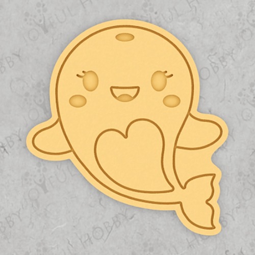 귀여운 돌고래 쿠키커터 CRAF012 / 바다 물속 동물 / 모양틀 / 쿠키틀 / 아이싱 / 쿠키커터 제작