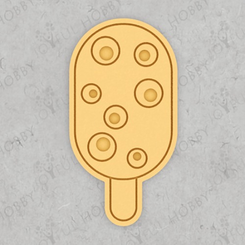 할로윈 쿠키커터 - 눈알 모양 아이스크림 HFC022 / 쿠키틀 / 모양틀 / 스탬프 / 쿠키커터 제작 / 3D쿠키커터