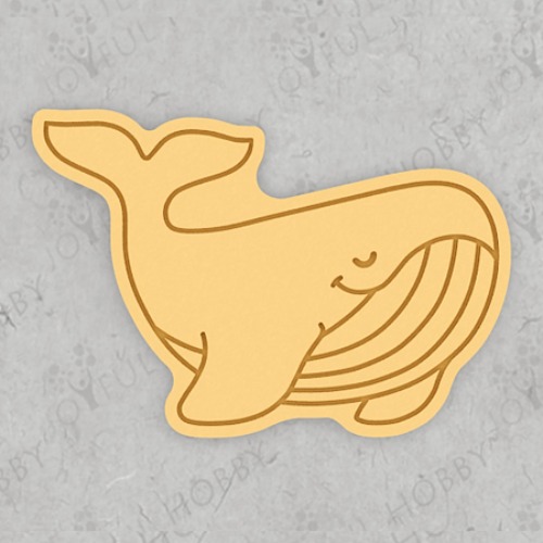 고래 쿠키커터 CRAF018 / 바다 물속 동물 / 모양틀 / 쿠키틀 / 아이싱 / 쿠키커터 제작