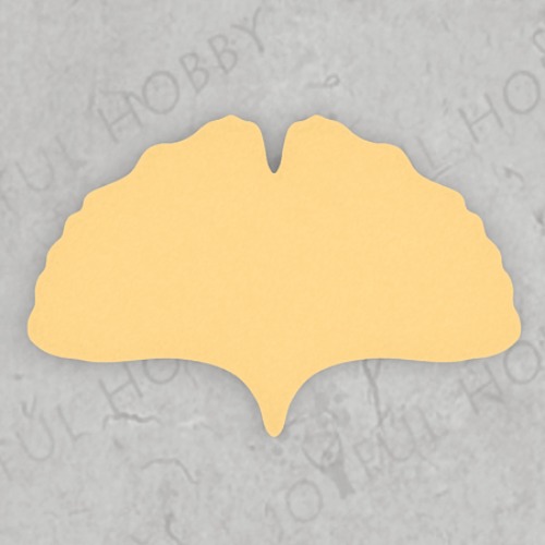 프레임 쿠키커터 - 은행잎 모양 A 커터 틀 SHA050 / 가을 낙엽 / 나뭇잎 쿠키틀 / 모양틀 / 아이싱 / 주문제작
