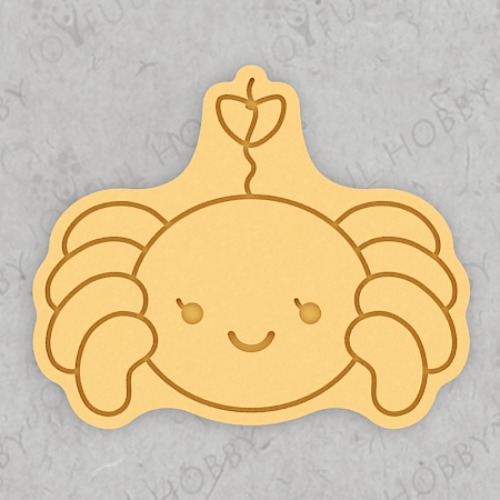 할로윈 쿠키커터 - 귀여운 아기 거미 HFA030 / 쿠키틀 / 모양틀 / 스탬프 / 맞춤주문제작 3D쿠키커터