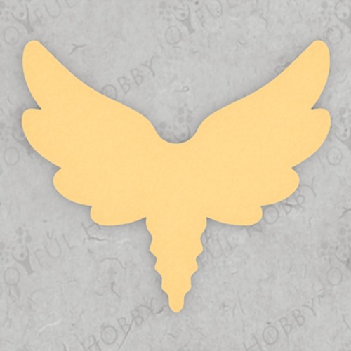 프레임 쿠키커터 - 천사 날개 모양 커터 틀 SHA071 / 토퍼 /쿠키틀 / 아이싱 / 주문제작 쿠키커터
