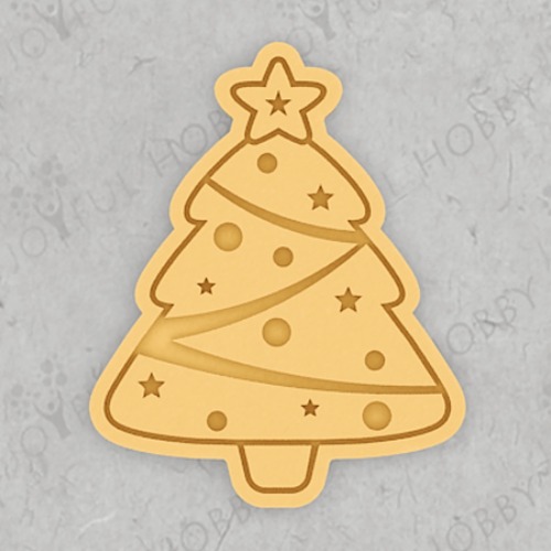 크리스마스 쿠키커터 - 트리 08 XM096  / 나무 / 쿠키틀 / 모양틀 /  주문제작 쿠키커터