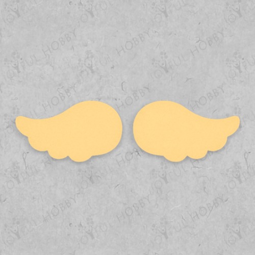 프레임 쿠키커터 - 천사 날개 모양 커터 틀 SHA073 / 모양틀 / 쿠키틀 / 아이싱 / 주문제작 쿠키커터