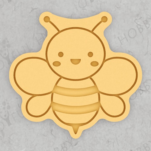 곤충 쿠키커터 - 꿀벌 INSB010 / 쿠키틀 / 모양틀 / 아이싱 / 주문제작