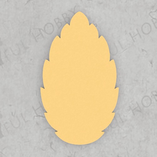 프레임 쿠키커터 - 나뭇잎 모양 쿠키커터 틀 SHA097 / 가을 낙엽 식물 잎모양 / 쿠키틀 모양틀 아이싱 / 주문제작