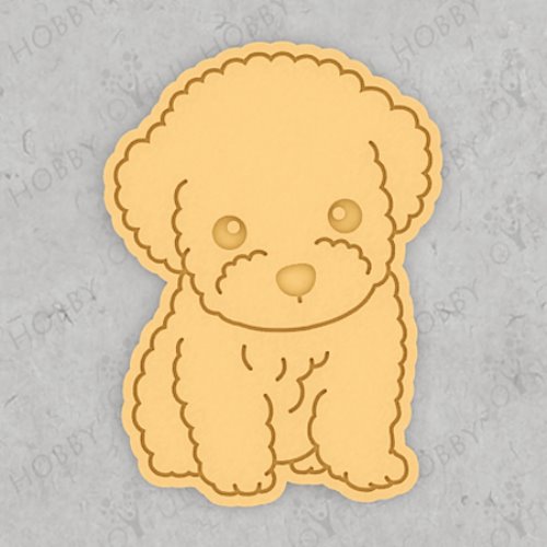 동물 쿠키커터 - 귀여운 토이푸들 CRA089 / 강아지 / 개 / 모양틀 / 쿠키틀 / 맞춤주문제작