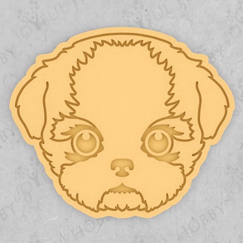 동물 쿠키커터 - 귀여운 시츄 CRA090 / 강아지 / 개 / 모양틀 / 쿠키틀 / 맞춤주문제작