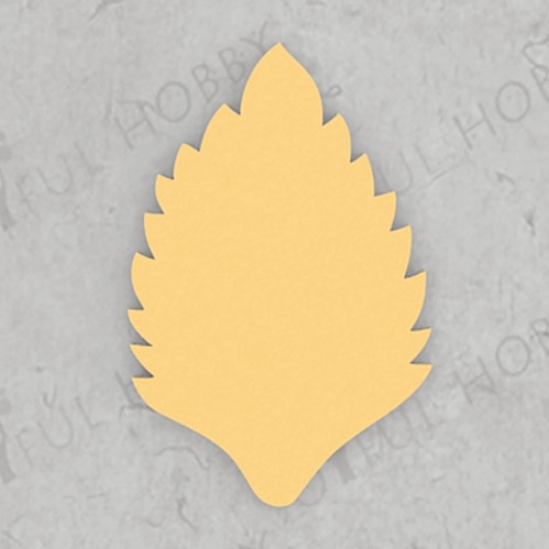 프레임 쿠키커터 - 나뭇잎 모양 쿠키커터 틀 SHA096 / 가을 낙엽 식물 잎모양 / 쿠키틀 모양틀 아이싱 / 주문제작